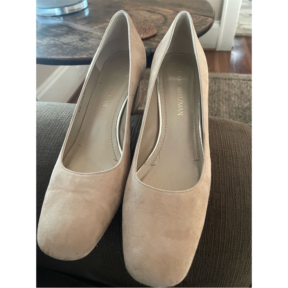 Stuart Weitzman block heels